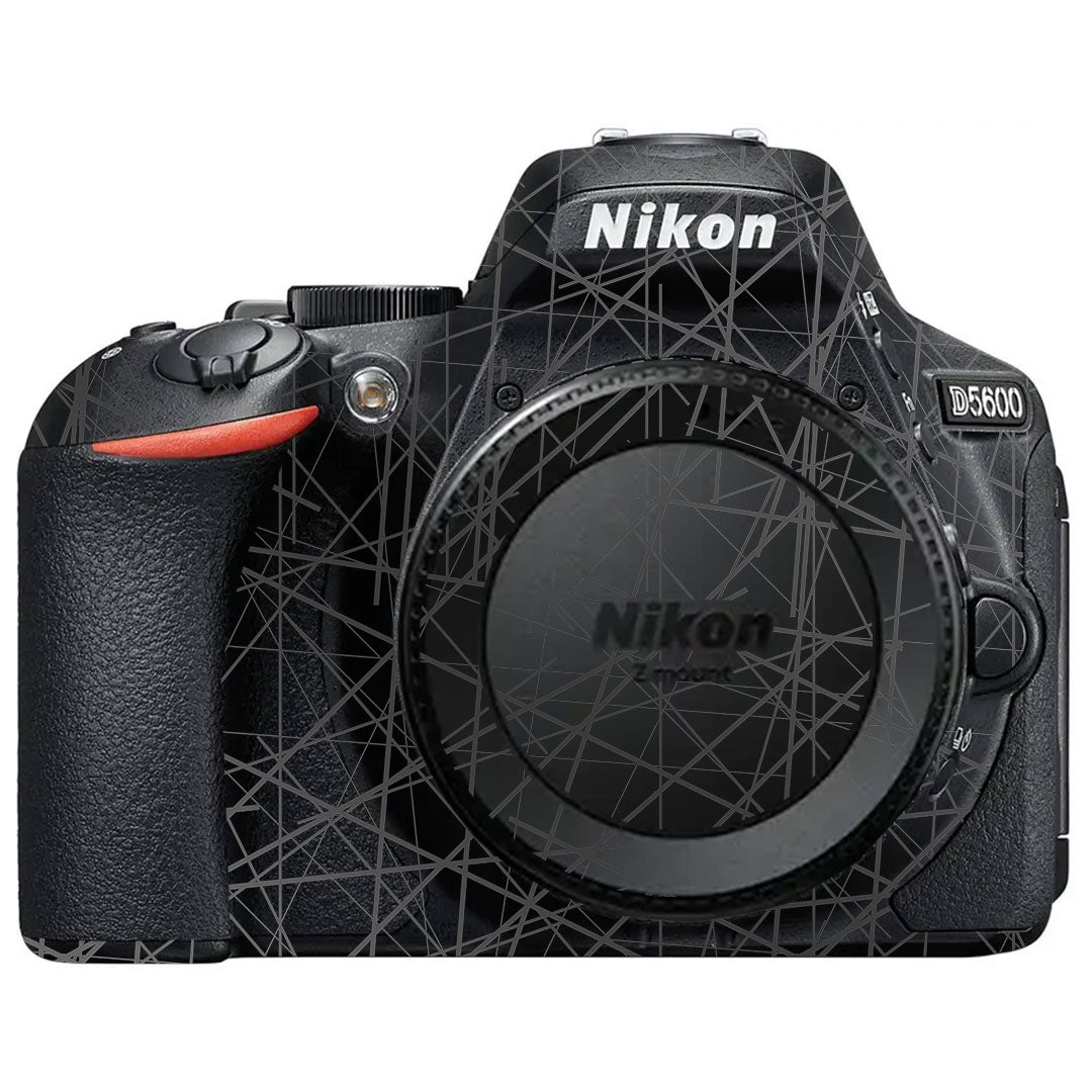 Textured Matte Graphite Nikon D5600 Camera Skin