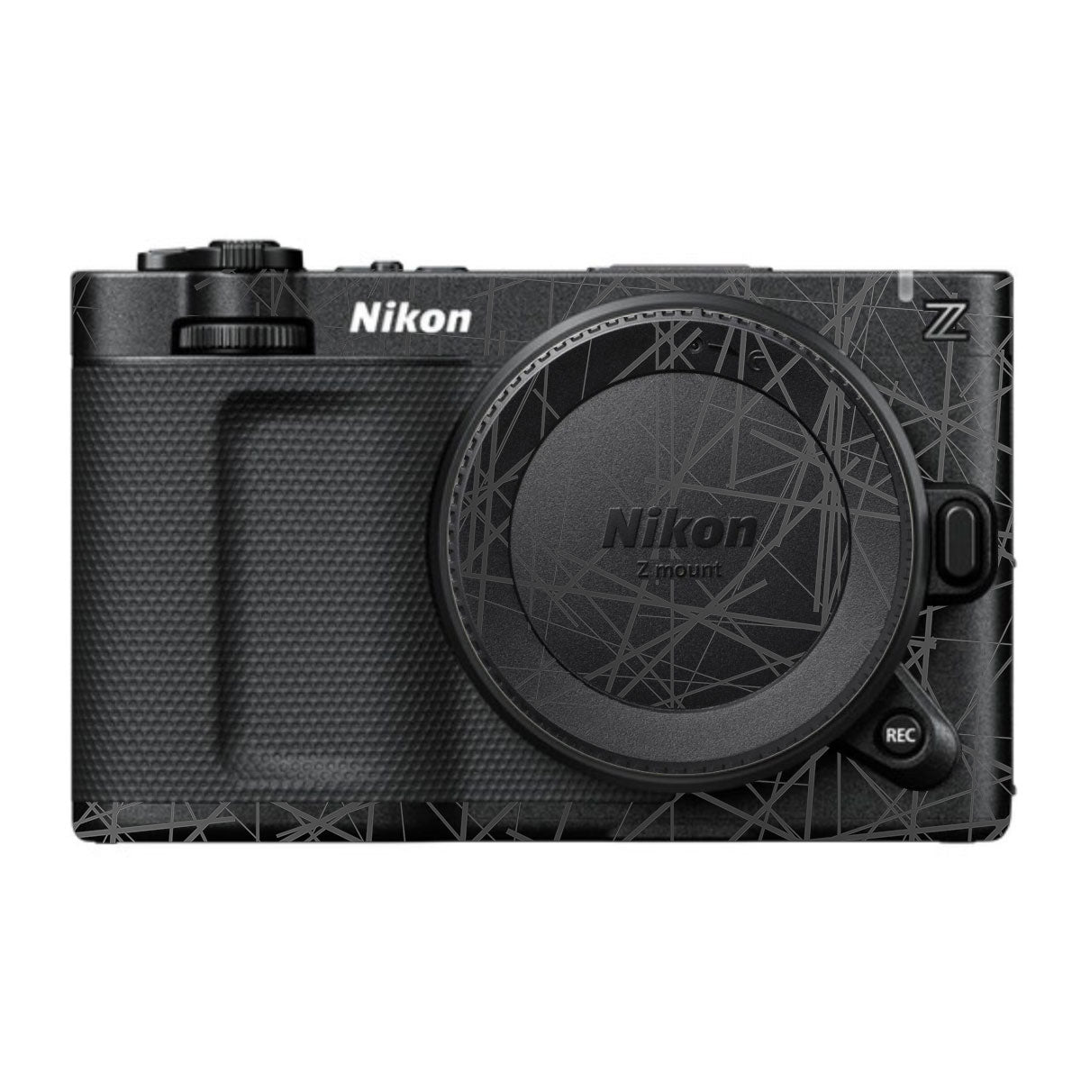 Textured Matte Graphite Nikon ZR Camera Skin