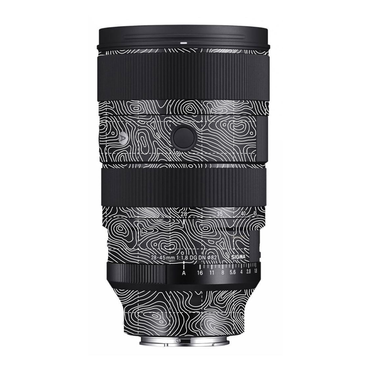 Textured Midnight Slate Sigma 28-45mm F/1.8 DG DN Art Sony E Camera Lens Skin