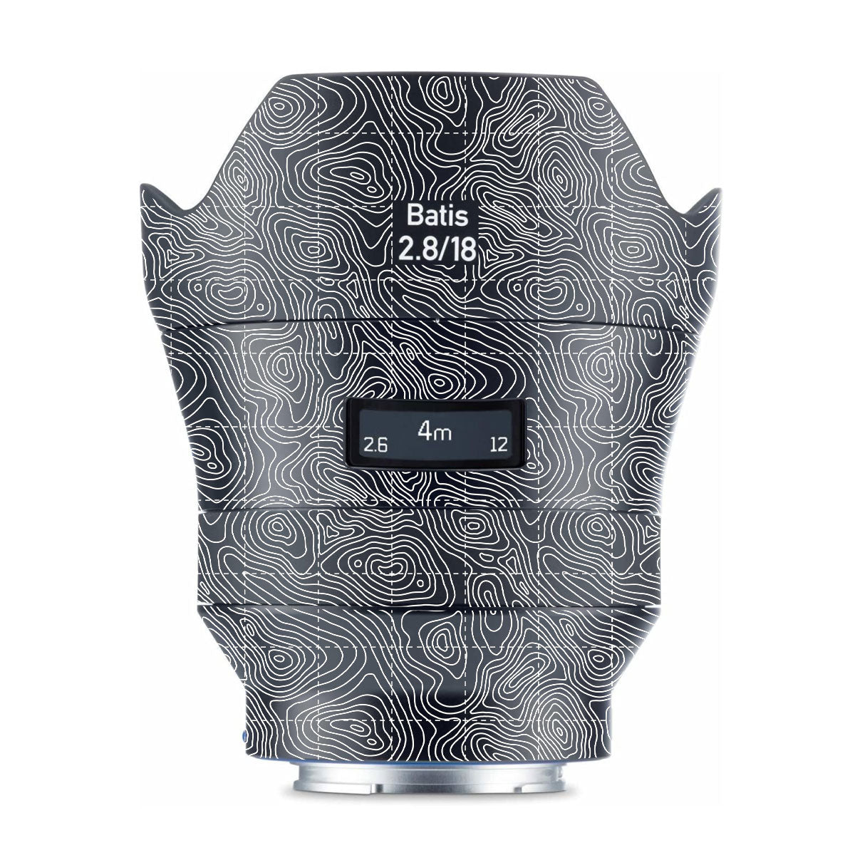 Textured Midnight Slate Zeiss Batis 18mm F/2.8 Sony E Camera Lens Skin