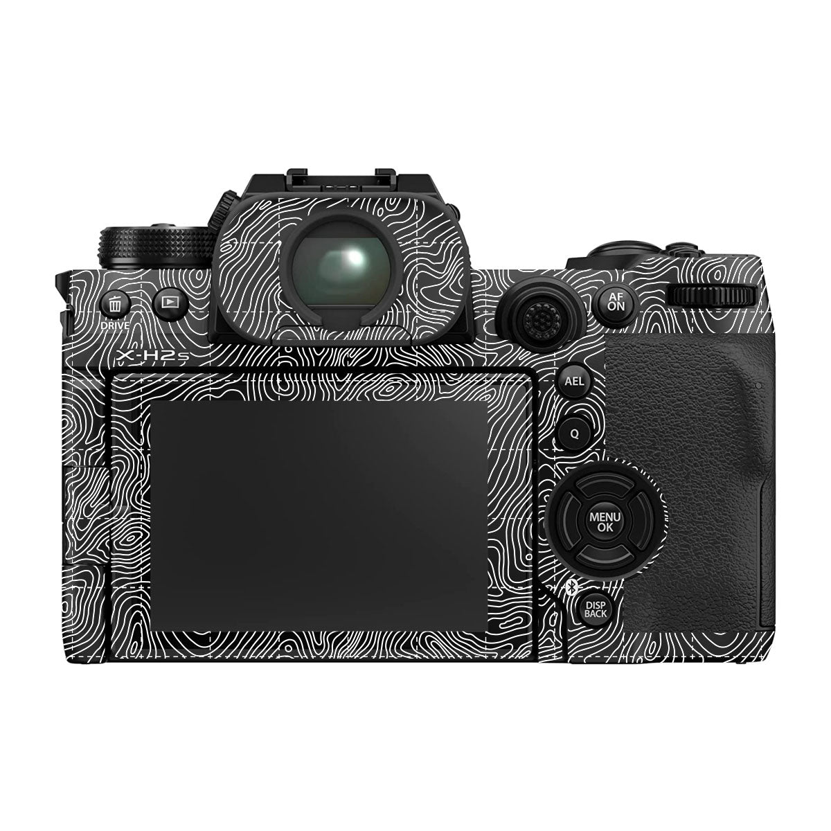 Textured Midnight Slate Fujifilm X-H2 Camera Skin