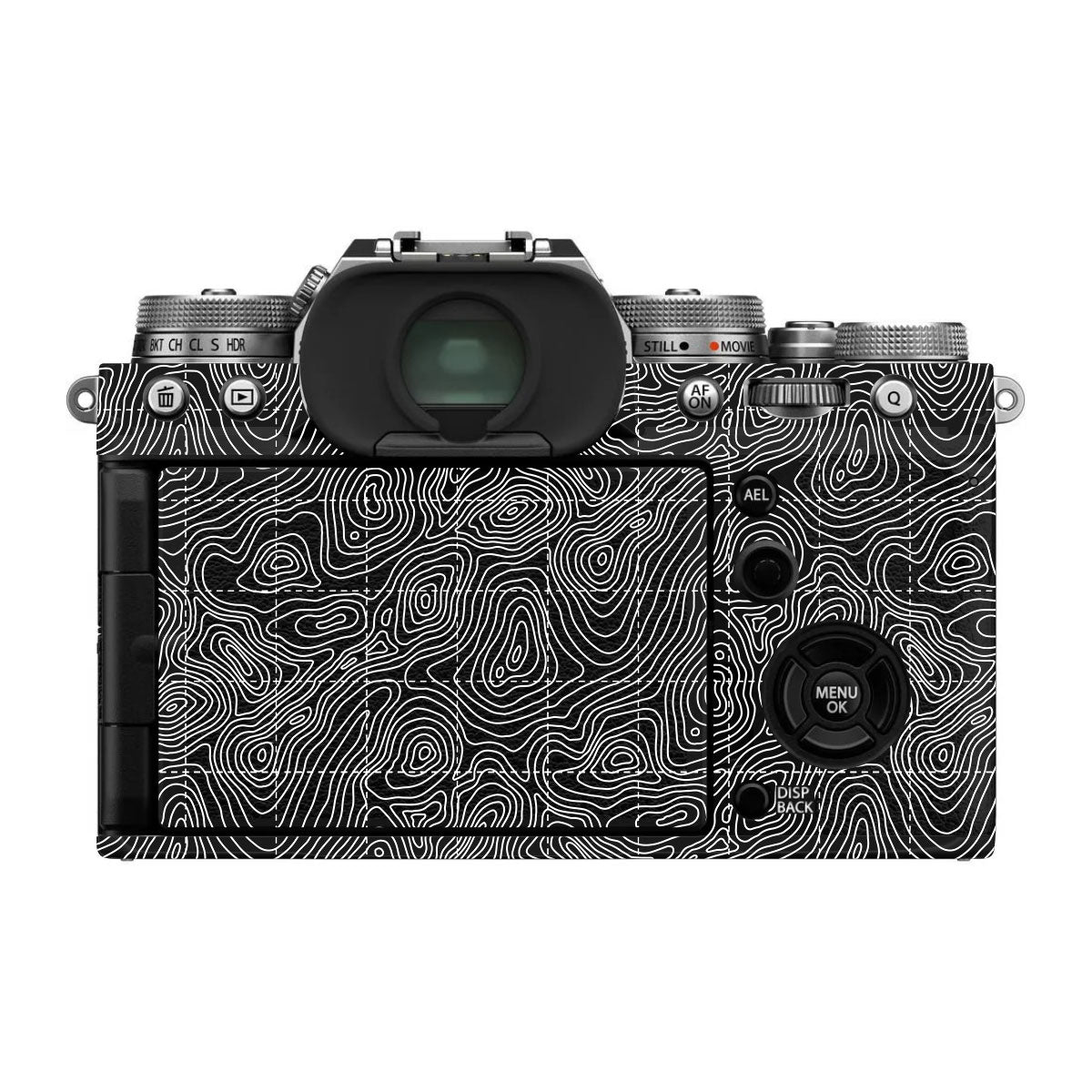 Textured Midnight Slate FujiFilm X-T4 Camera Skin