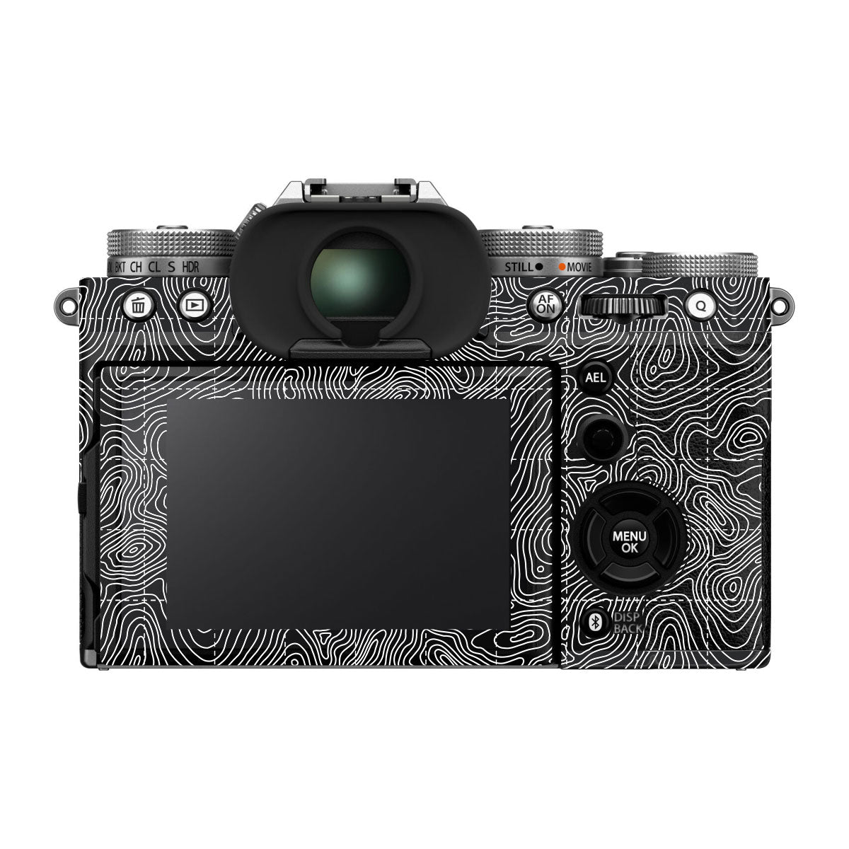 Textured Midnight Slate FujiFilm X-T5 Camera Skin