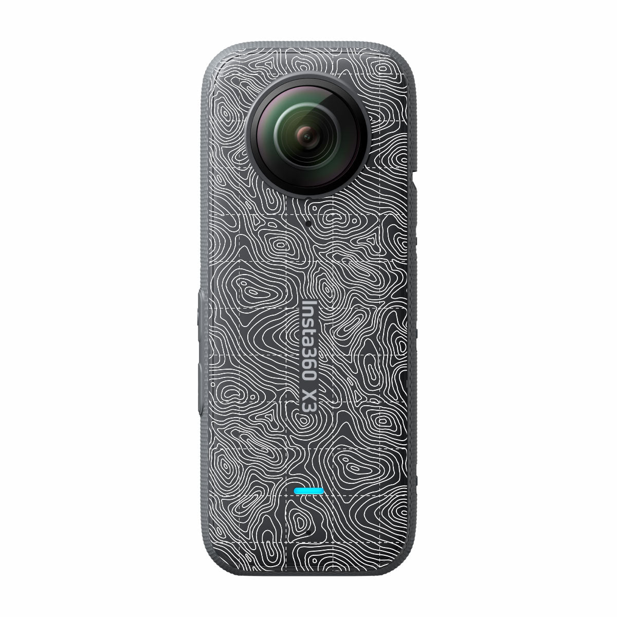 Textured Midnight Slate Insta360 X3 Camera Skin