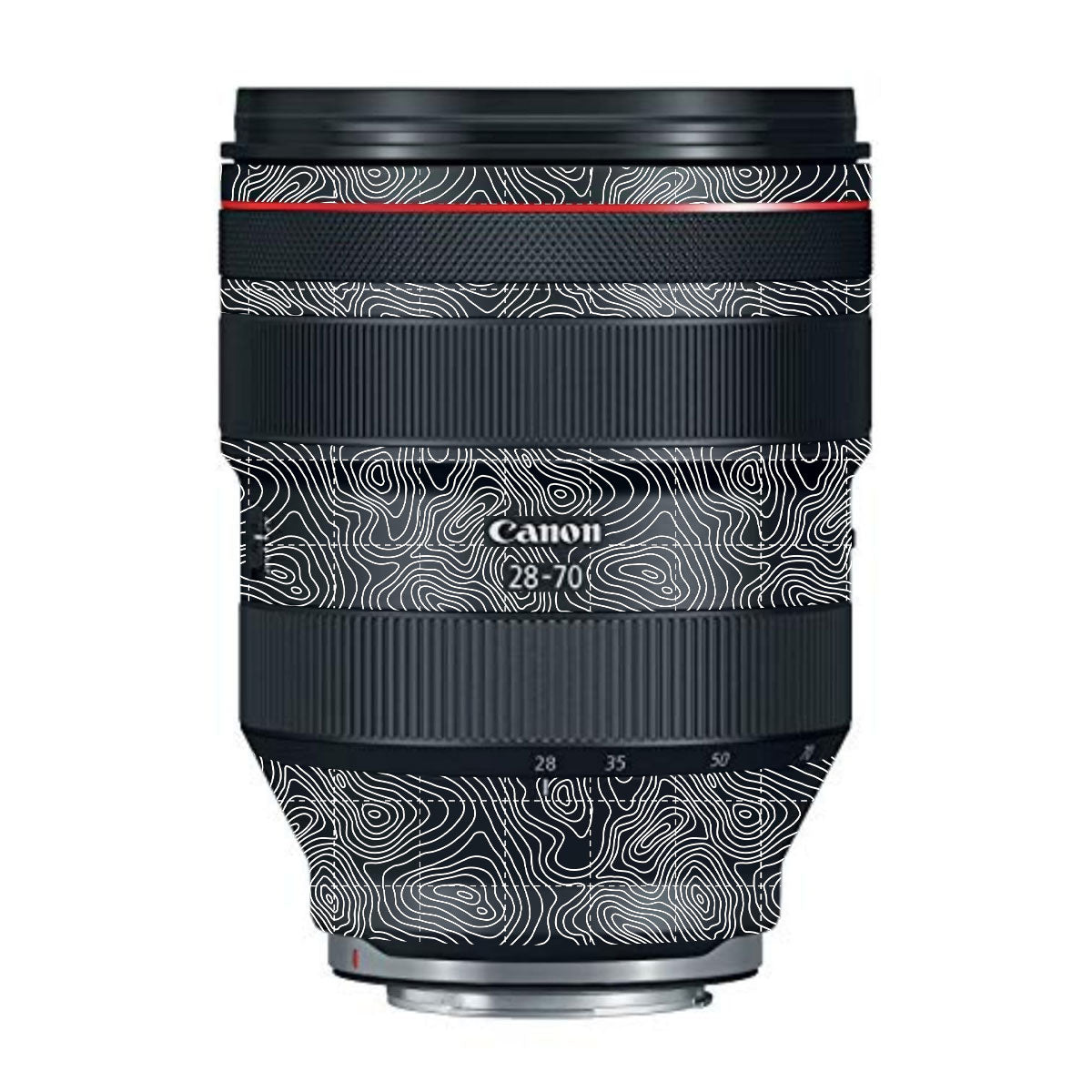 Textured Midnight Slate Canon RF 28-70mm F/2L USM Camera Lens Skin
