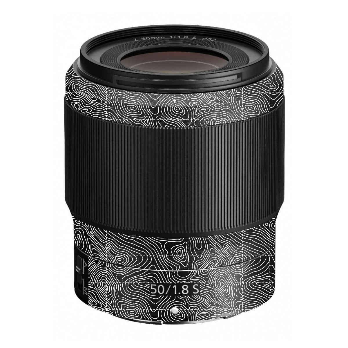 Textured Midnight Slate Nikon Nikkor Z 50mm F/1.8 S Camera Lens Skin