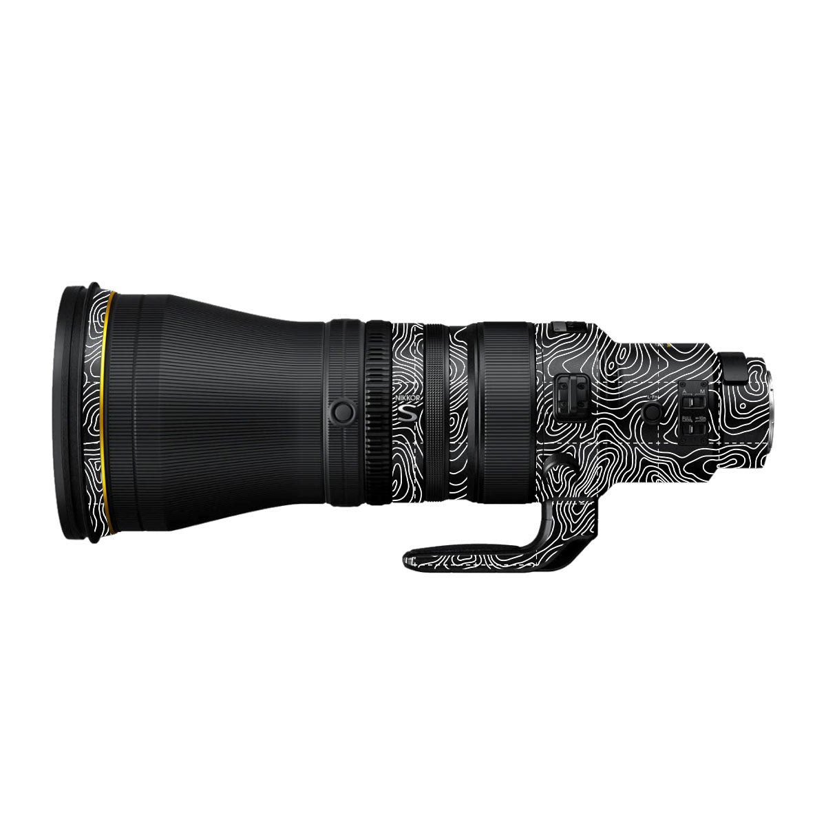 Textured Midnight Slate Nikon Nikkor Z 600mm F/4 TC VR S Camera Lens Skin