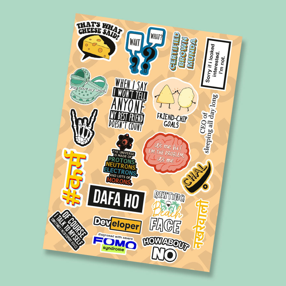 QuirkMark Mini Stickers