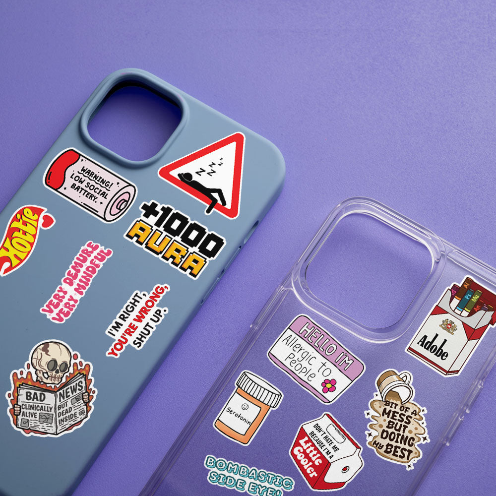 Witty Words Mini Stickers