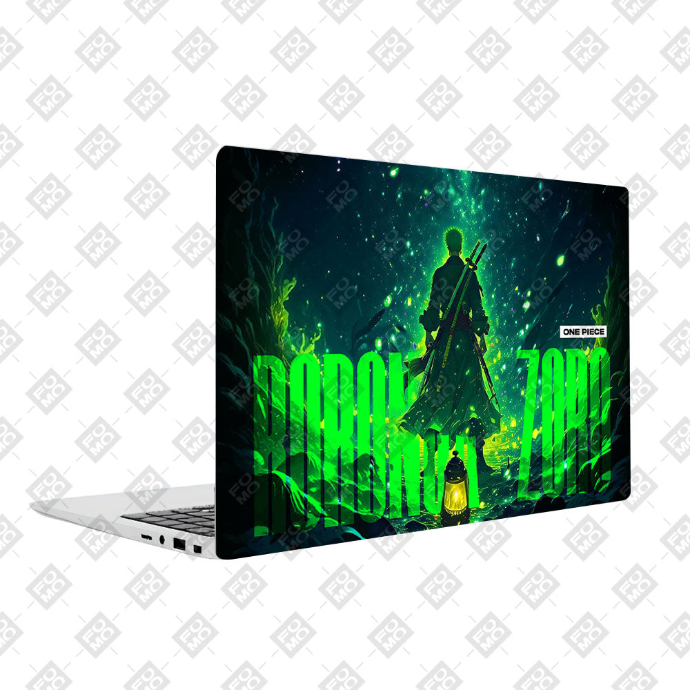 Roronoa Zoro Green Fury Samsung Galaxy Book 4 15.6 Laptop Skin