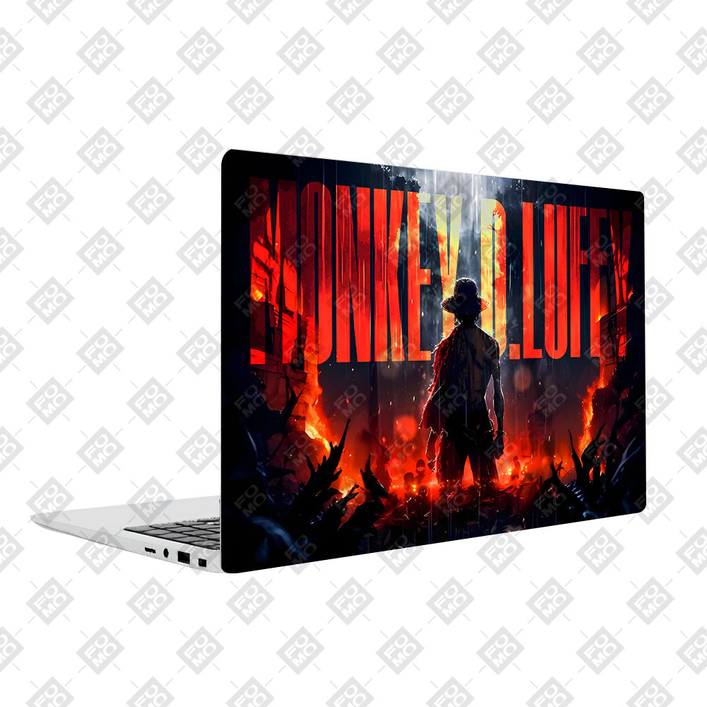 Red Anime Pirate Samsung Galaxy Book 4 15.6 Laptop Skin