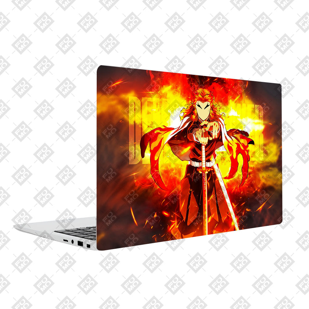 Anime Flame Swordsman Samsung Galaxy Book 4 15.6 Laptop Skin