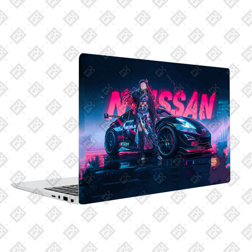 Neon Anime Racer Samsung Galaxy Book 4 15.6 Laptop Skin