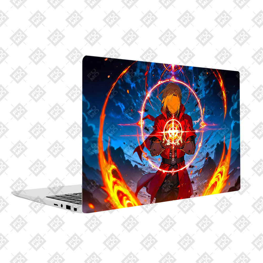 Anime Alchemist Warrior Samsung Galaxy Book 4 15.6 Laptop Skin