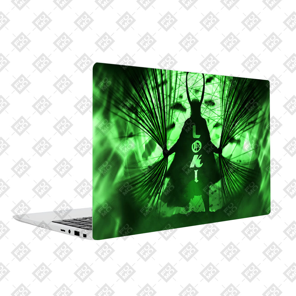 Green Aura Trickster Samsung Galaxy Book 4 15.6 Laptop Skin