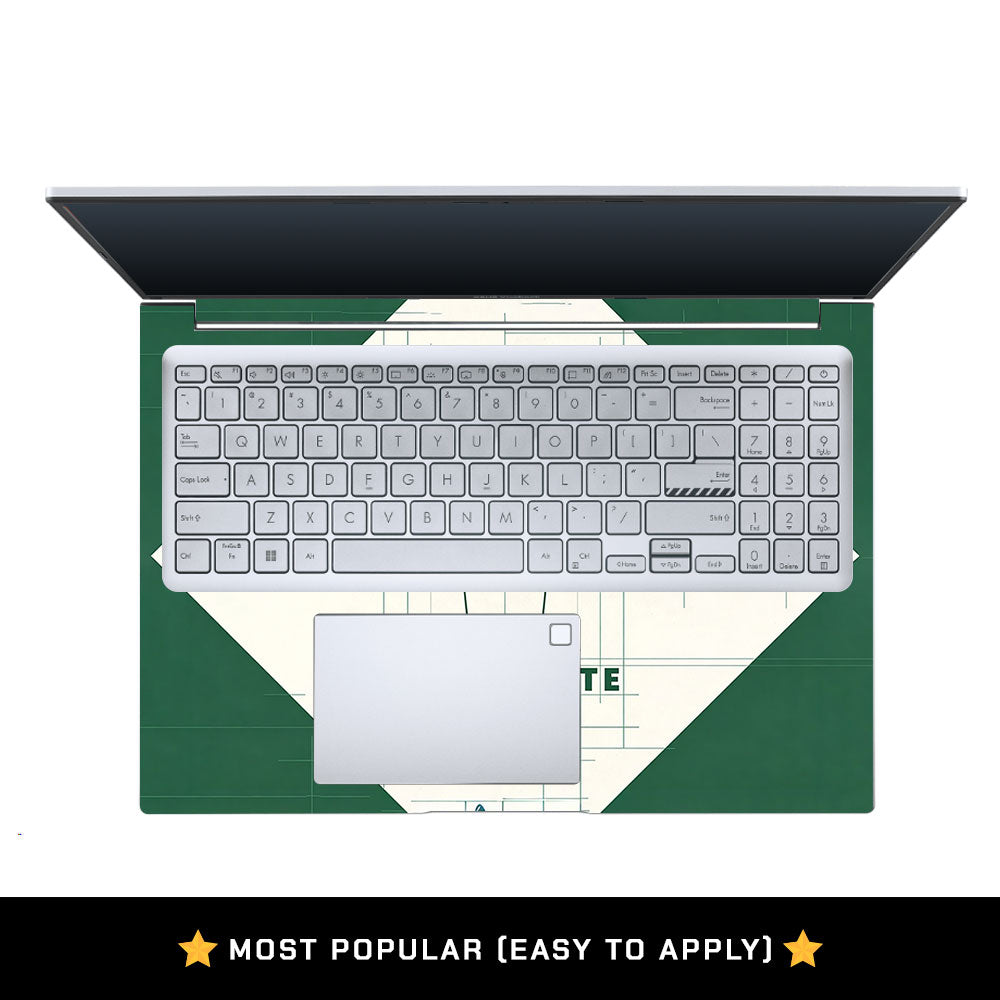 Libra Flat White Asus Vivobook 16 X1605V 3D Laptop Skin