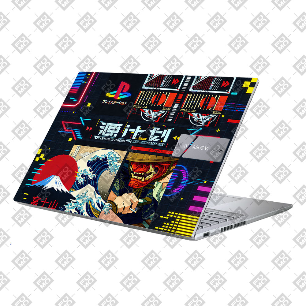 Retro Console Gaming Asus Vivobook 16 X1605V 3D Laptop Skin