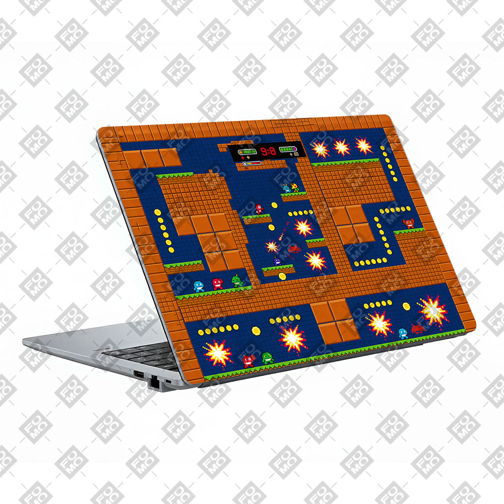 Pixelated Retro Arcade Asus ExpertBook P1503 3D Laptop Skin