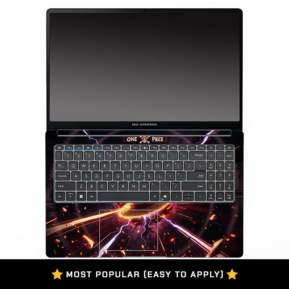 Flaming Pirate Hat Asus ExpertBook P1503 3D Laptop Skin