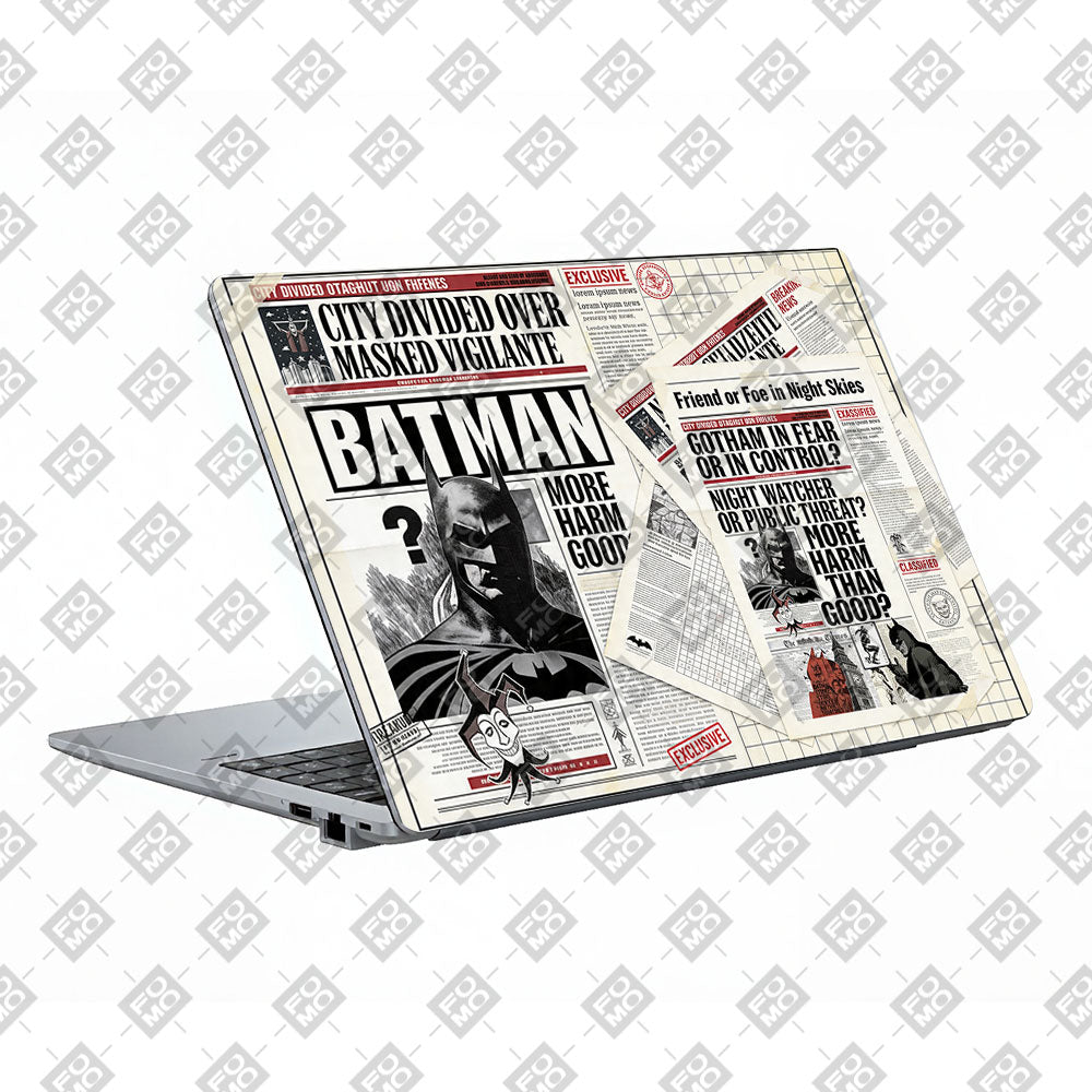 Dark City Vigilante Asus ExpertBook P1503 3D Laptop Skin