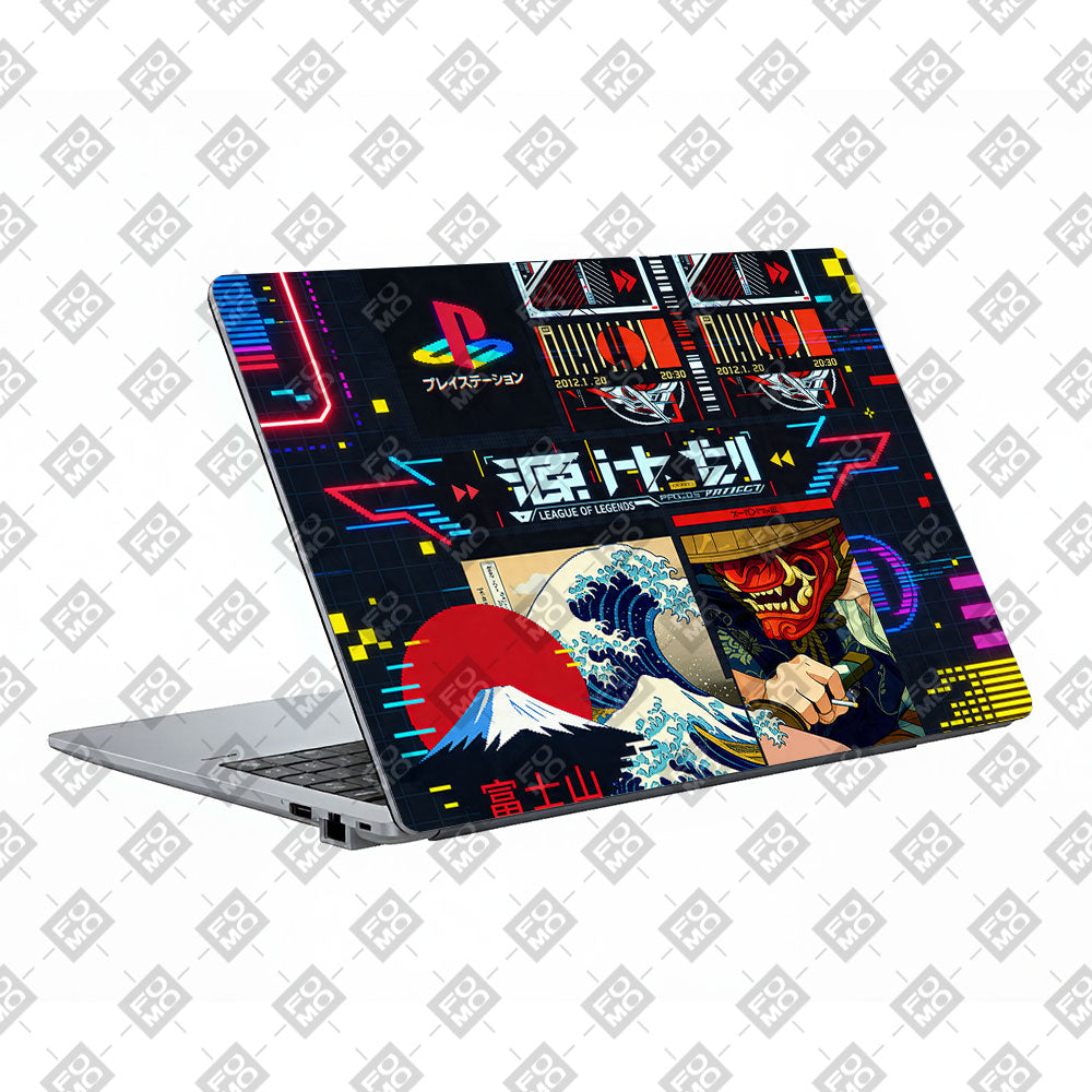 Retro Console Gaming Asus ExpertBook P1503 3D Laptop Skin