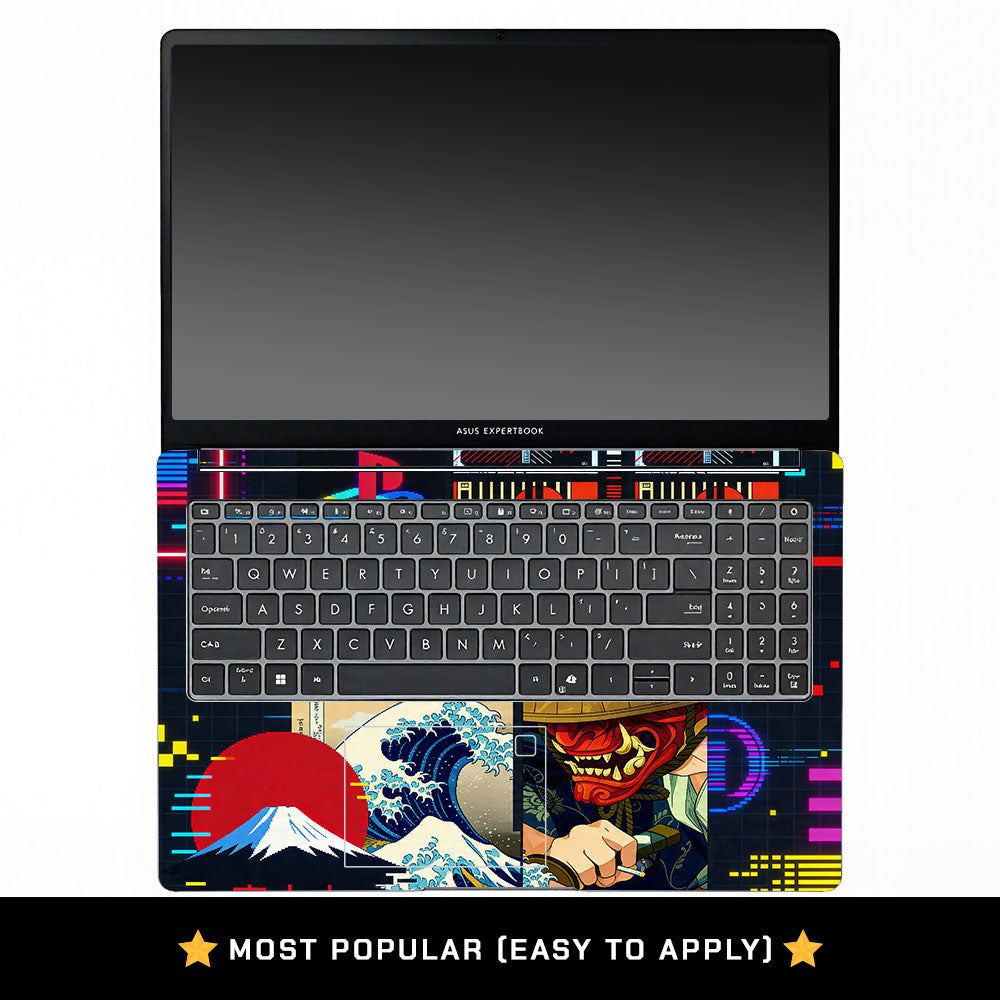 Retro Console Gaming Asus ExpertBook P1503 3D Laptop Skin