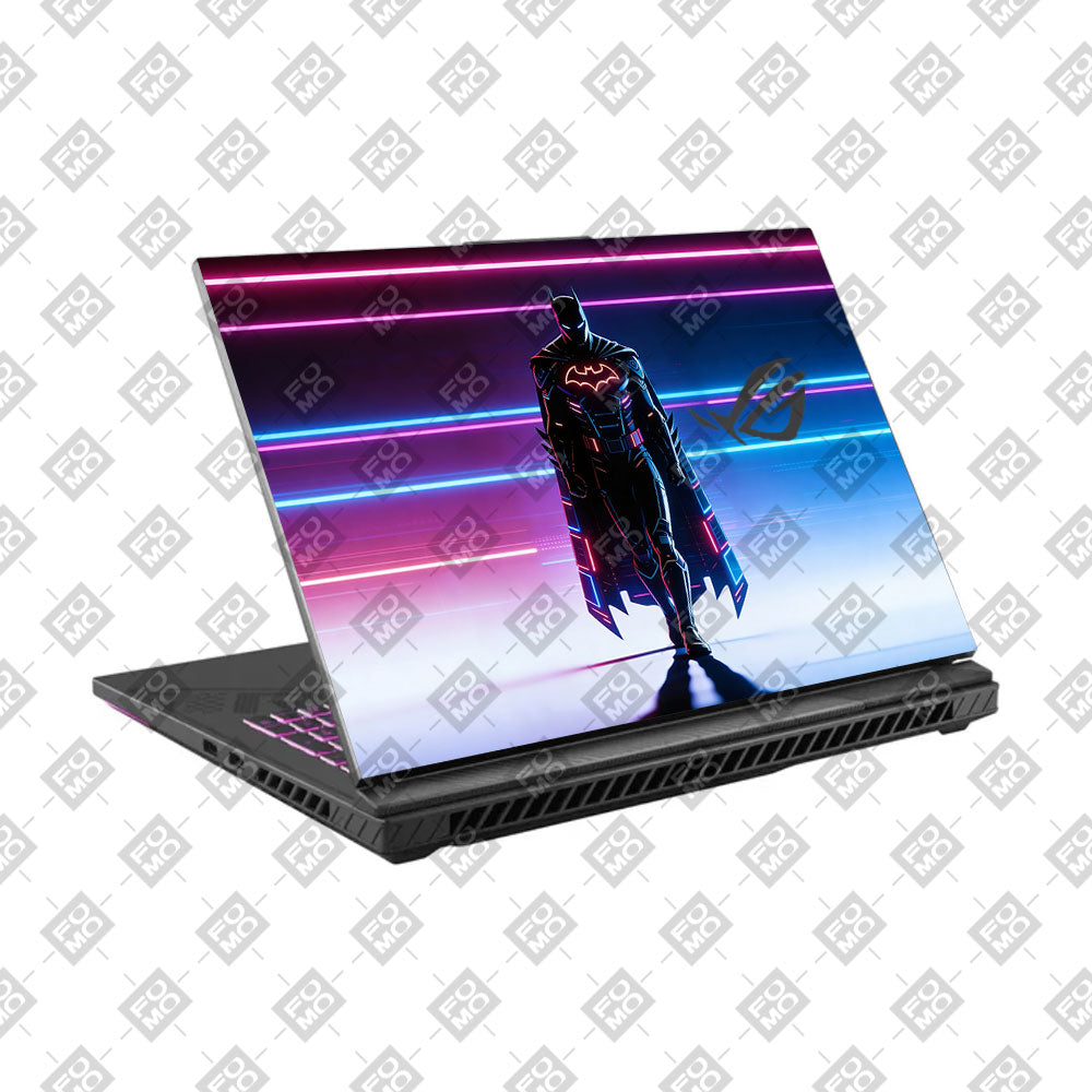 Neon Superhero Streaks Asus ROG Strix G16 G614 3D Laptop Skin