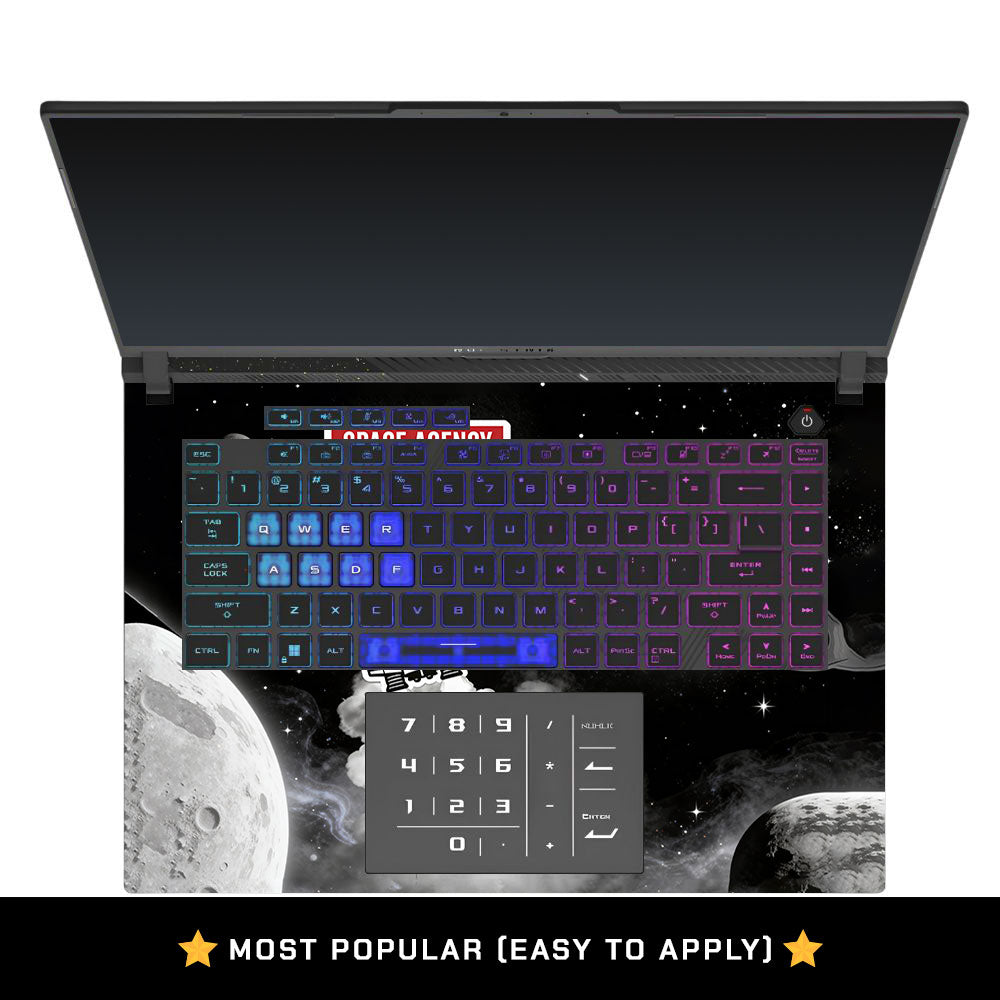 Space Mission NASA Asus ROG Strix G16 G614 3D Laptop Skin