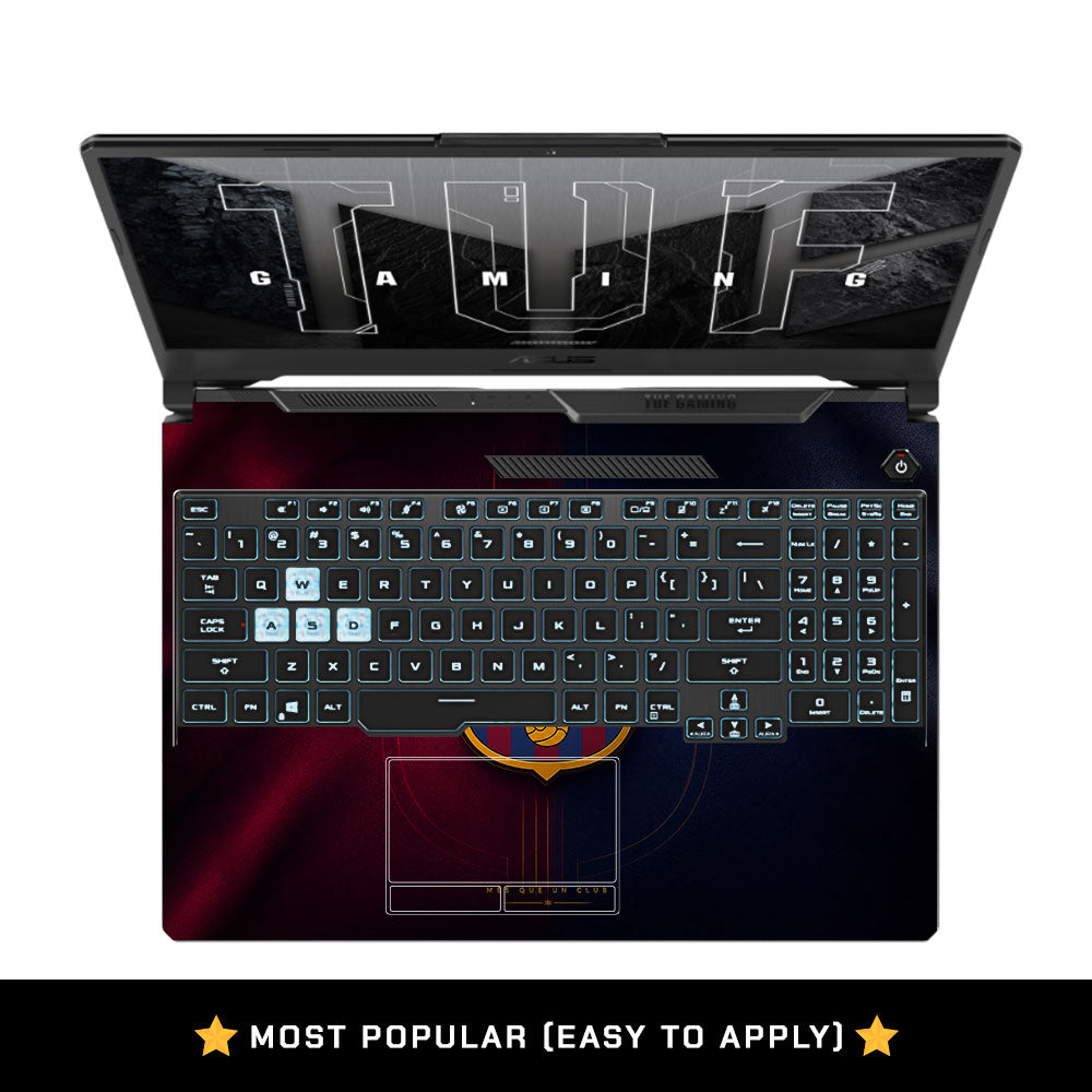 Crimson Coast Legacy Asus TUF F15 FX506 & A15 FA506 3D Laptop Skin