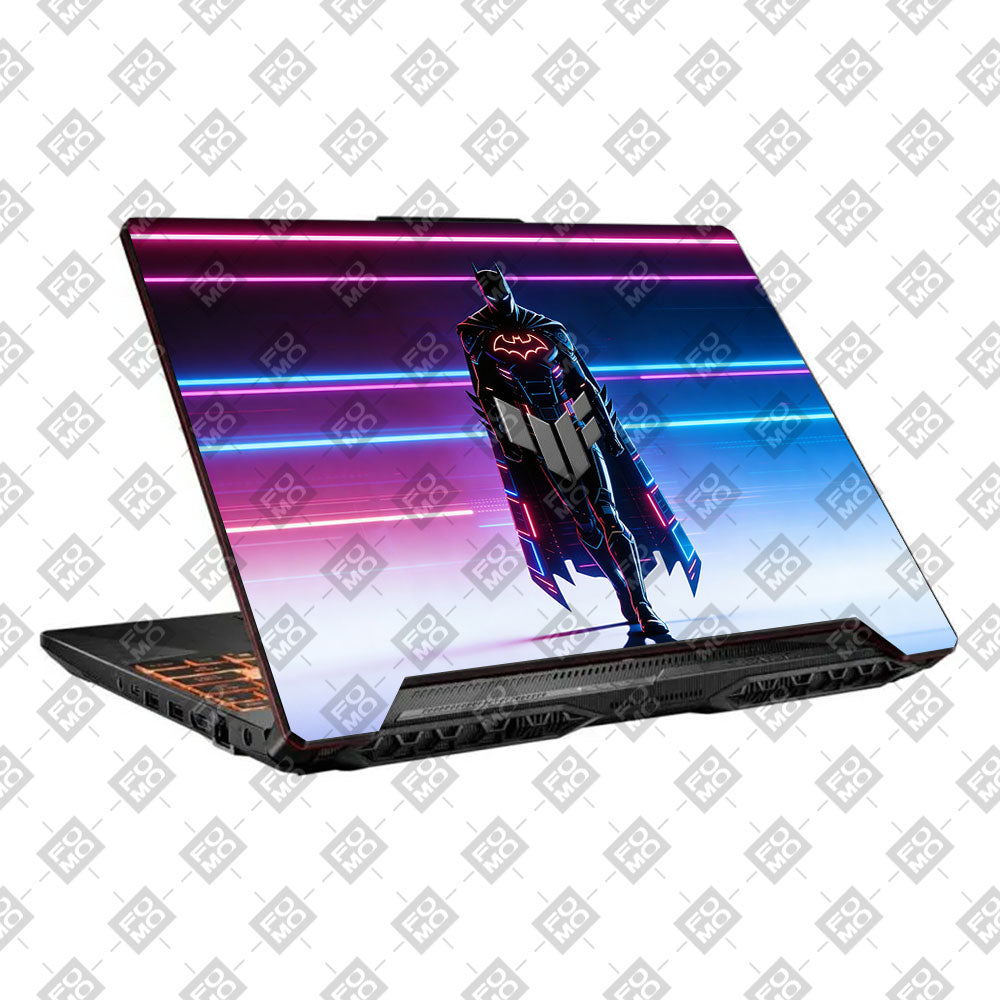 Neon Superhero Streaks Asus TUF F15 FX506 & A15 FA506 3D Laptop Skin