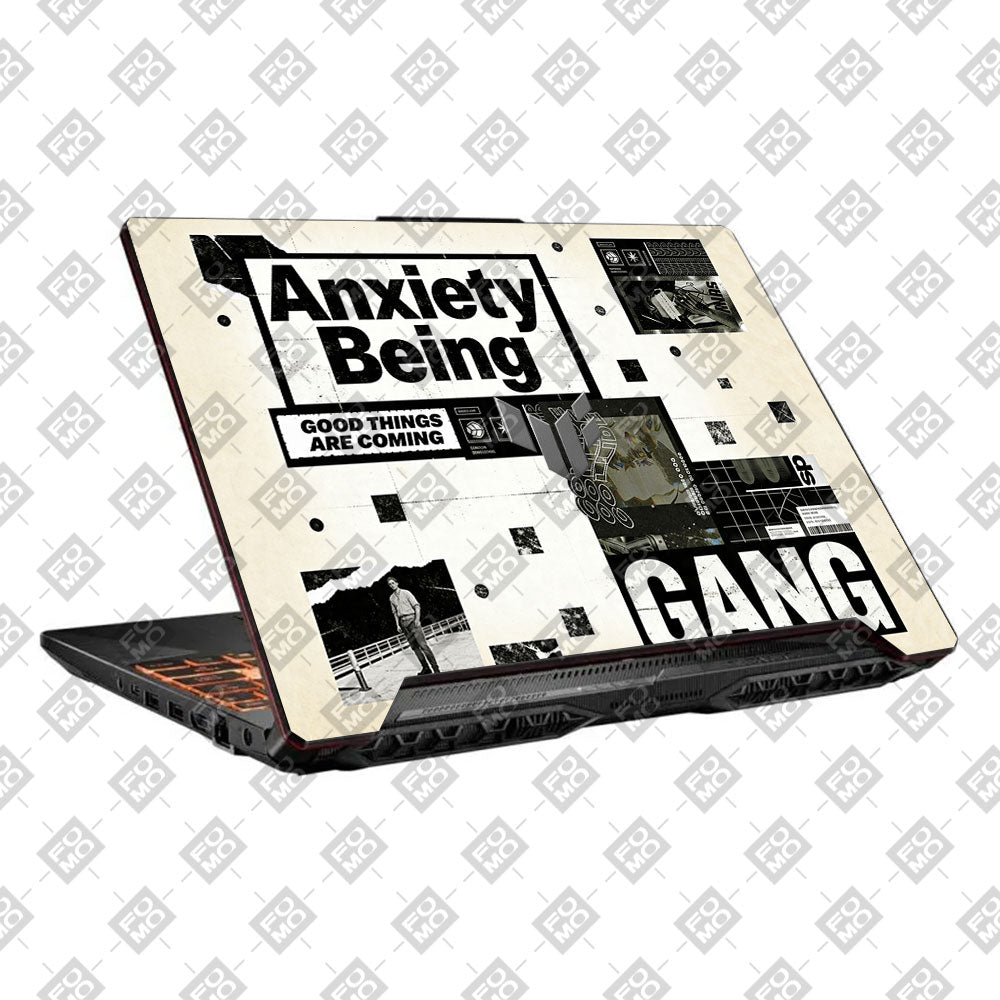 Anxiety Art Asus TUF F15 FX506 & A15 FA506 3D Laptop Skin