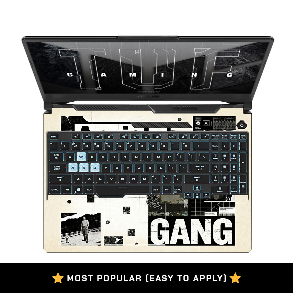 Anxiety Art Asus TUF F15 FX506 & A15 FA506 3D Laptop Skin