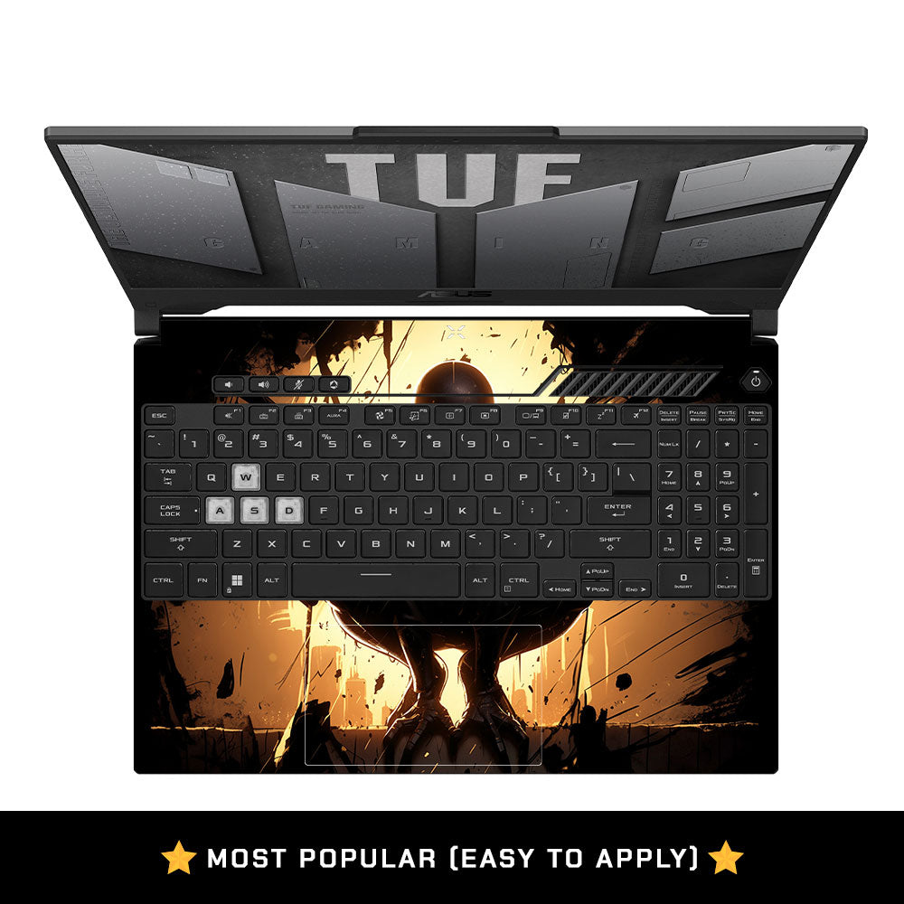 Shadow Web Hero Asus TUF F15 FX507 & A15 FA507 3D Laptop Skin