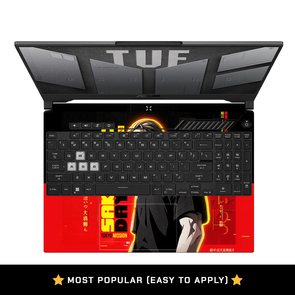 Taro Sakomoto Asus TUF F15 FX507 & A15 FA507 3D Laptop Skin