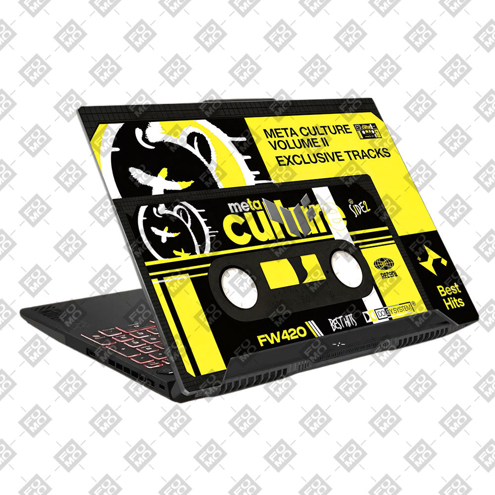 Meta Culture Asus TUF F15 FX507 & A15 FA507 3D Laptop Skin