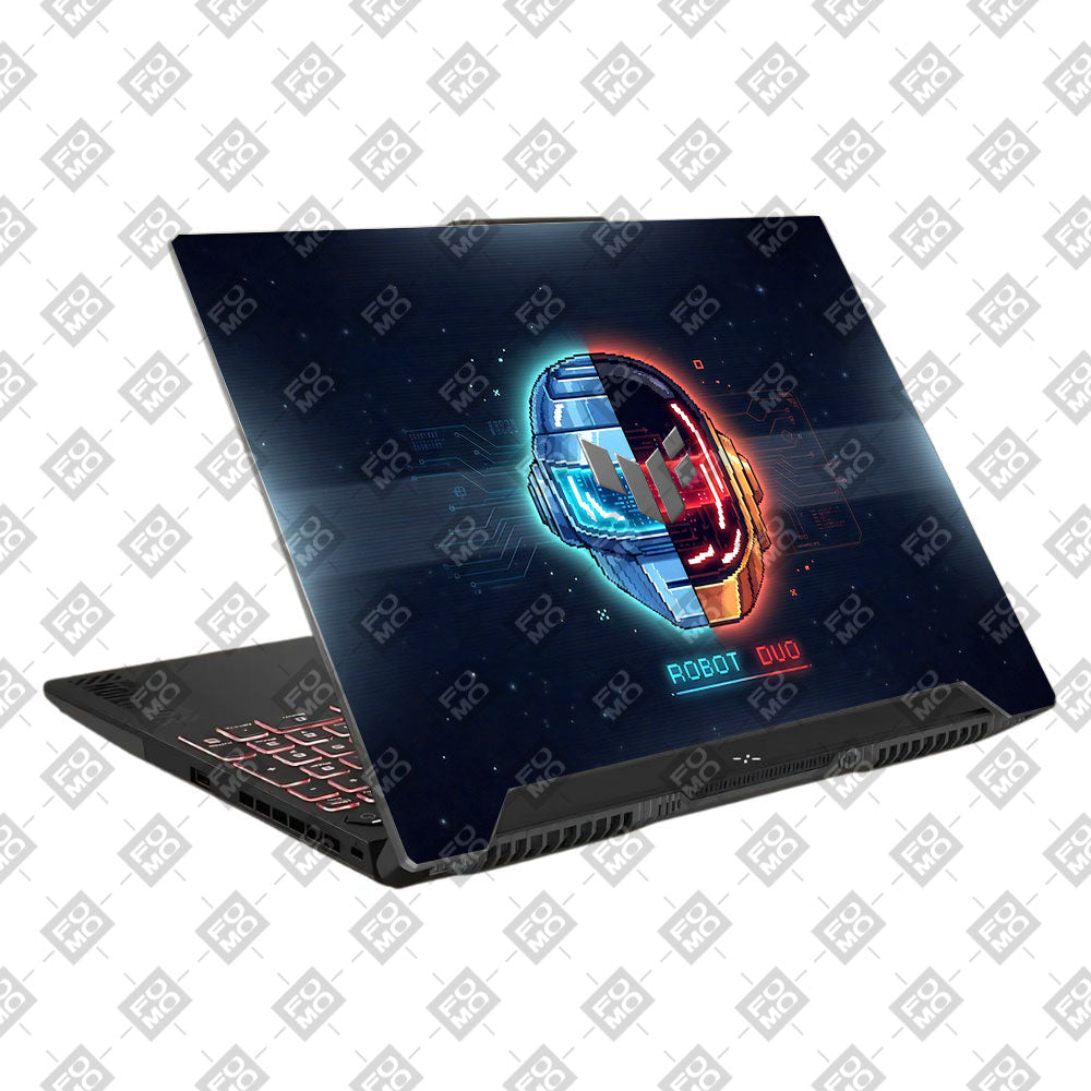 Robot Duo Asus TUF F15 FX507 & A15 FA507 3D Laptop Skin