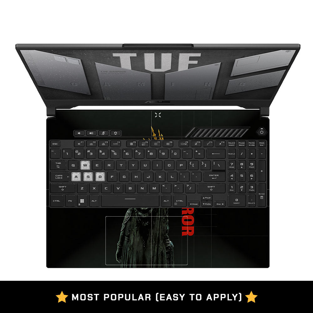 Crowned Conqueror Asus TUF F15 FX507 & A15 FA507 3D Laptop Skin