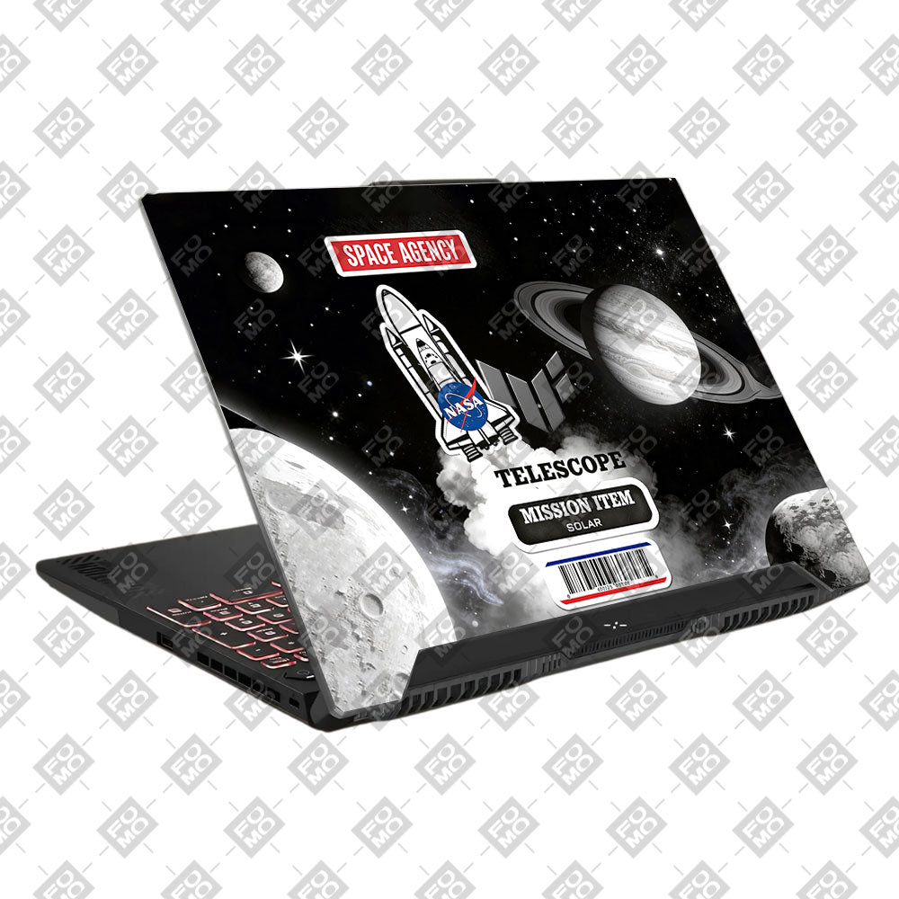 Space Mission NASA Asus TUF F15 FX507 & A15 FA507 3D Laptop Skin