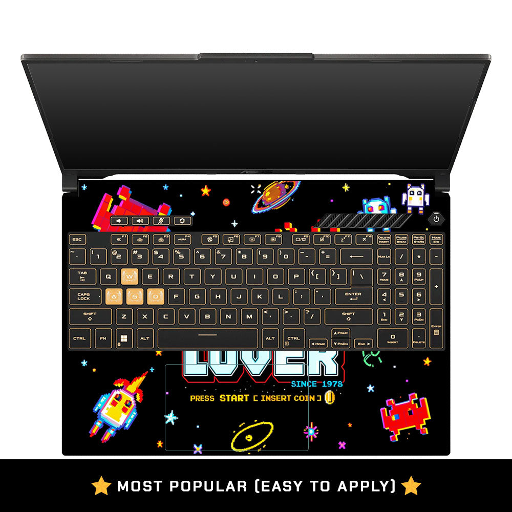 Gamer Lover Asus TUF Gaming F16 3D Laptop Skin