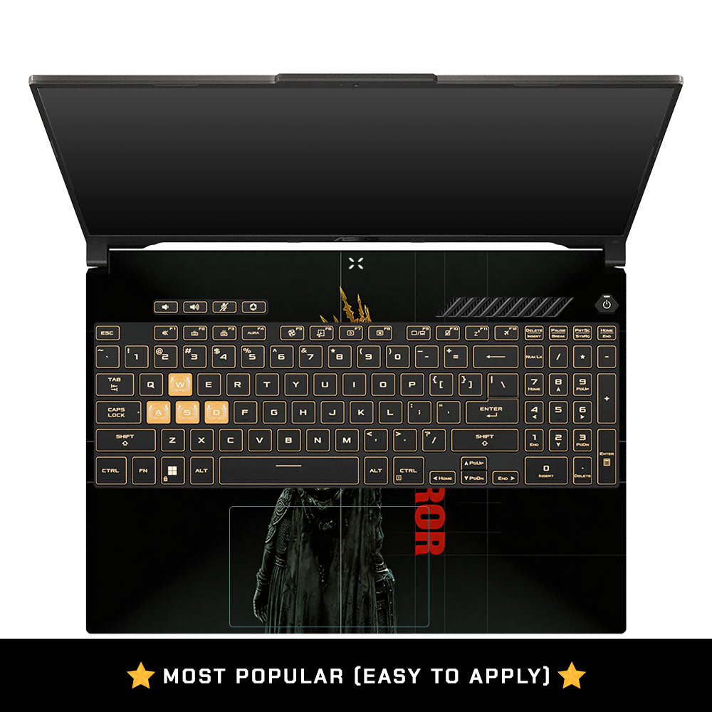 Crowned Conqueror Asus TUF Gaming F16 3D Laptop Skin
