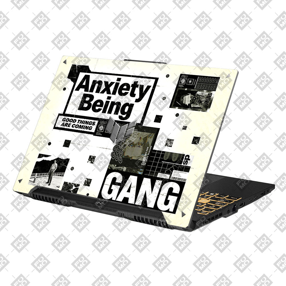 Anxiety Art Asus TUF Gaming F16 3D Laptop Skin