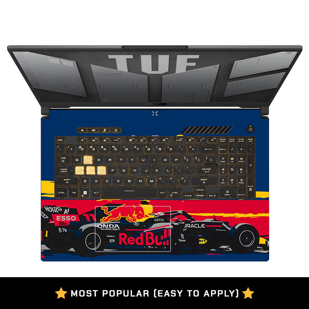 Grand Prix Team Asus TUF Gaming F17 FX707Z 3D Laptop Skin