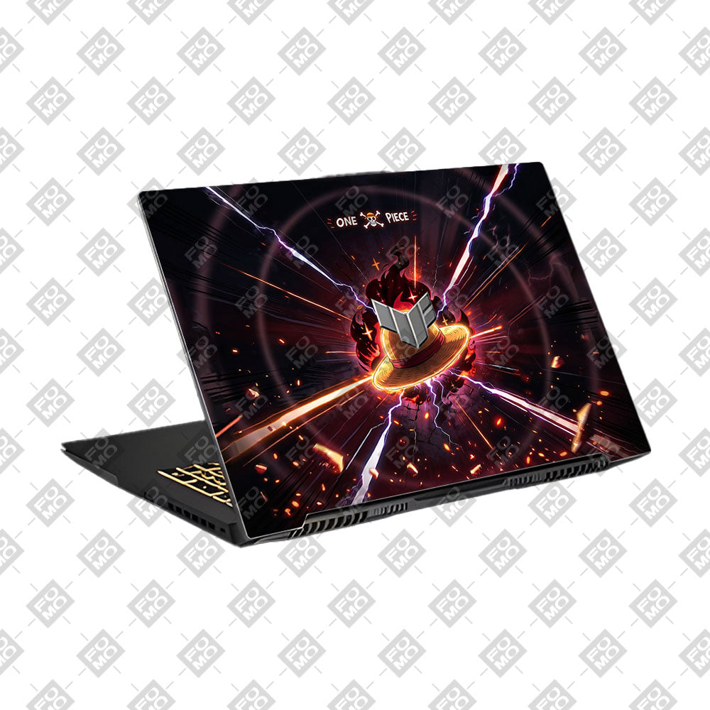 Flaming Pirate Hat Asus TUF Gaming F17 FX707Z 3D Laptop Skin