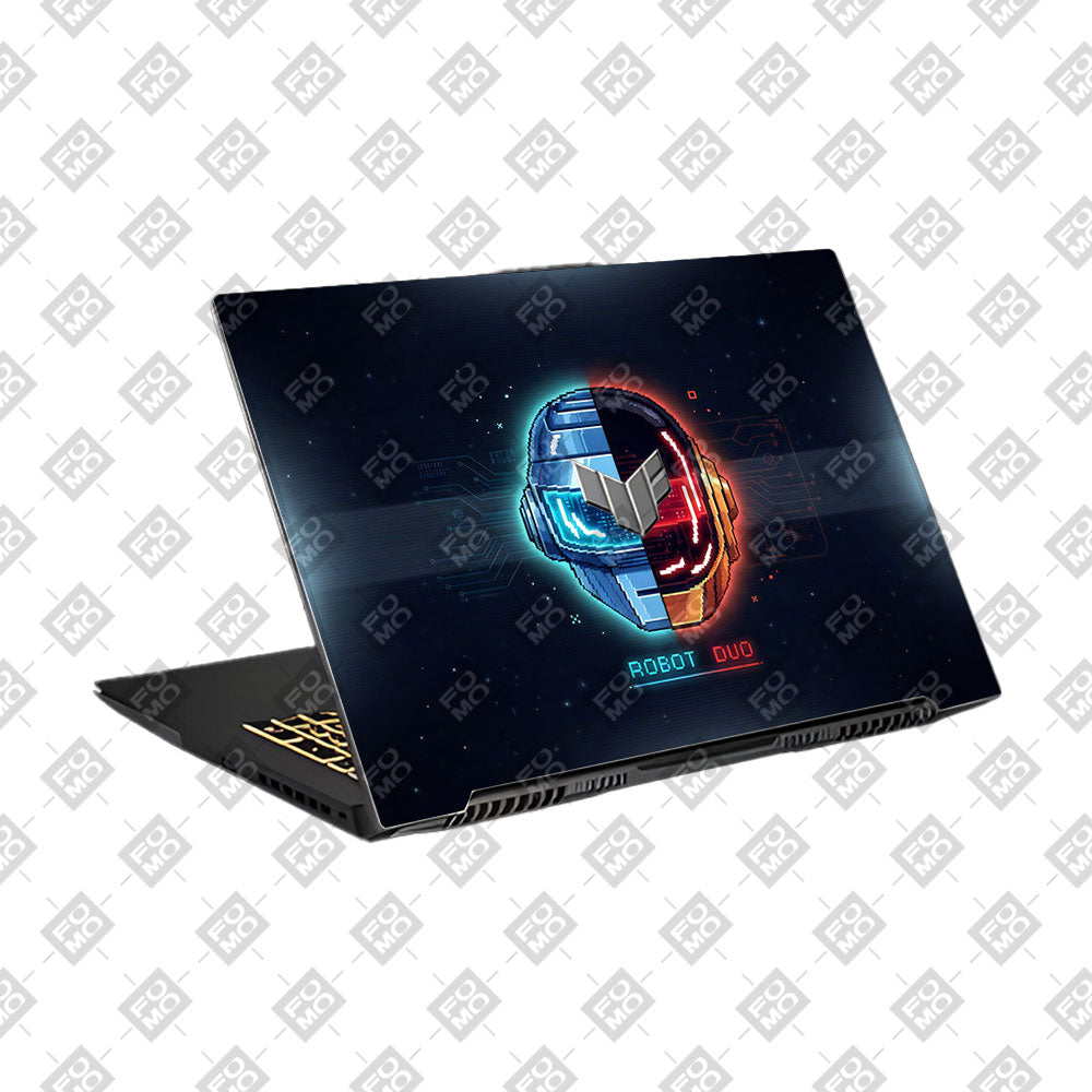 Robot Duo Asus TUF Gaming F17 FX707Z 3D Laptop Skin