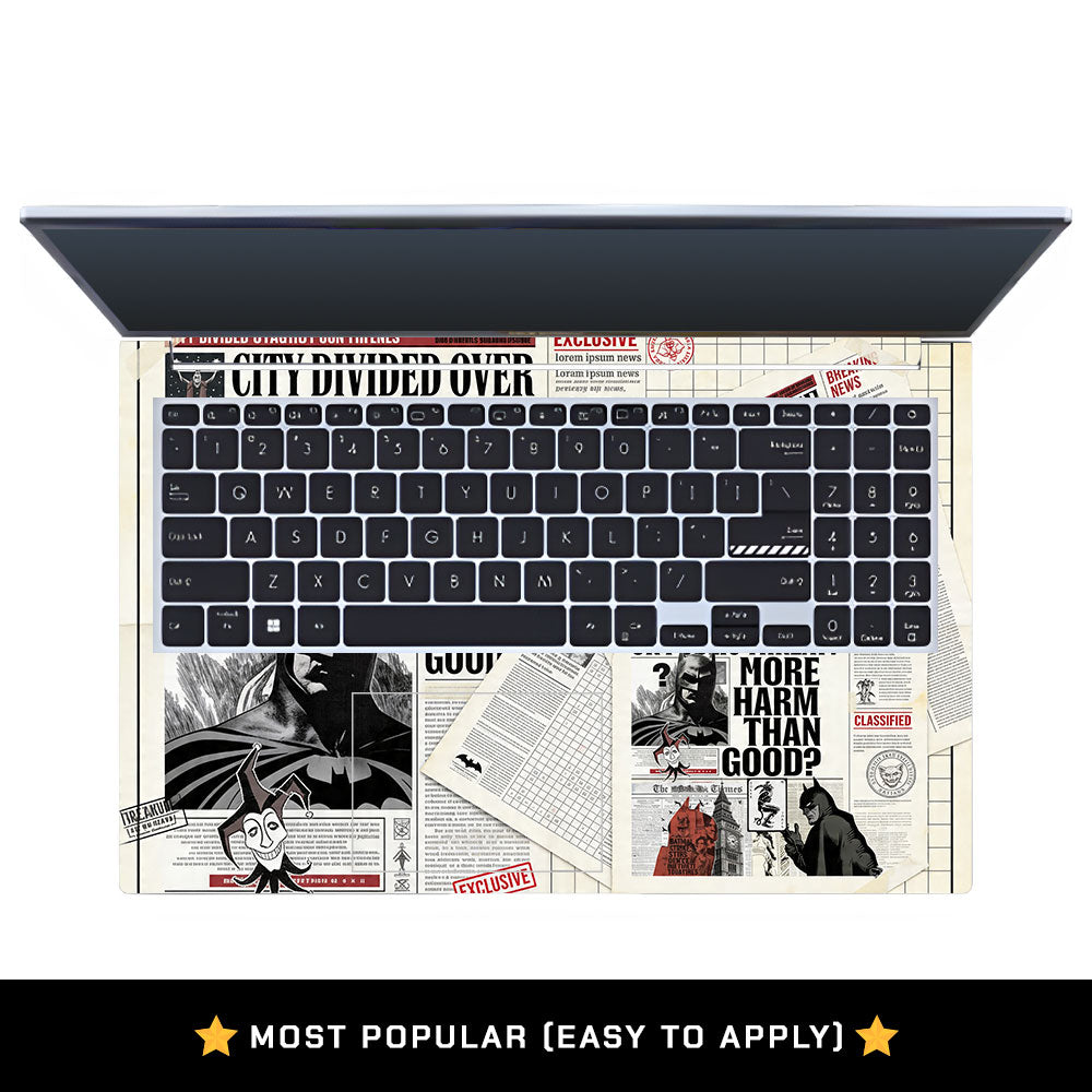 Dark City Vigilante Asus Vivobook 15 X1502ZA 3D Laptop Skin