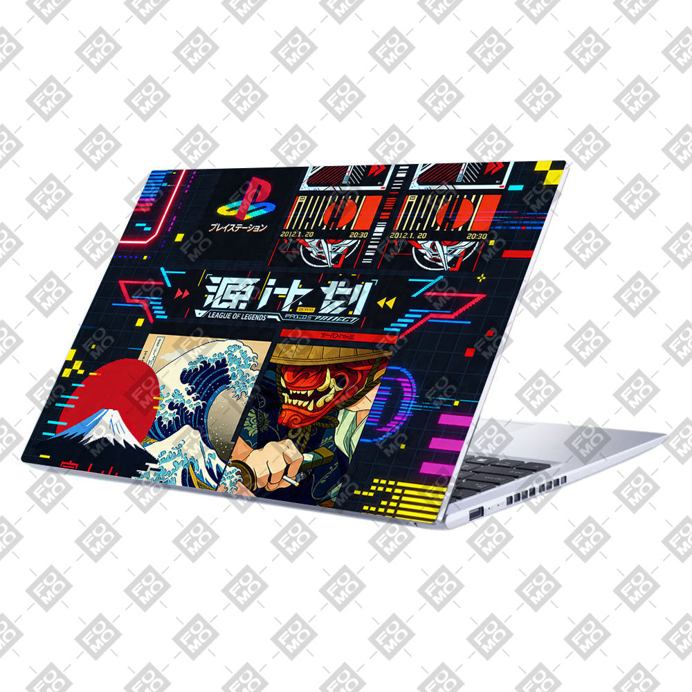 Retro Console Gaming Asus Vivobook 15 X1502ZA 3D Laptop Skin