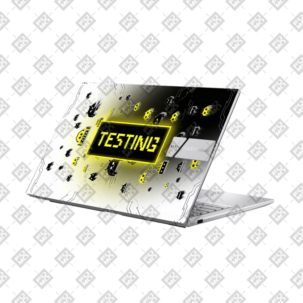 Testing Under Attack Asus VivoBook 15 X1504VA 3D Laptop Skin