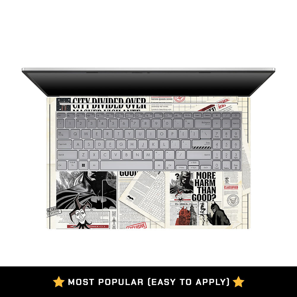 Dark City Vigilante Asus VivoBook 15 X1504VA 3D Laptop Skin