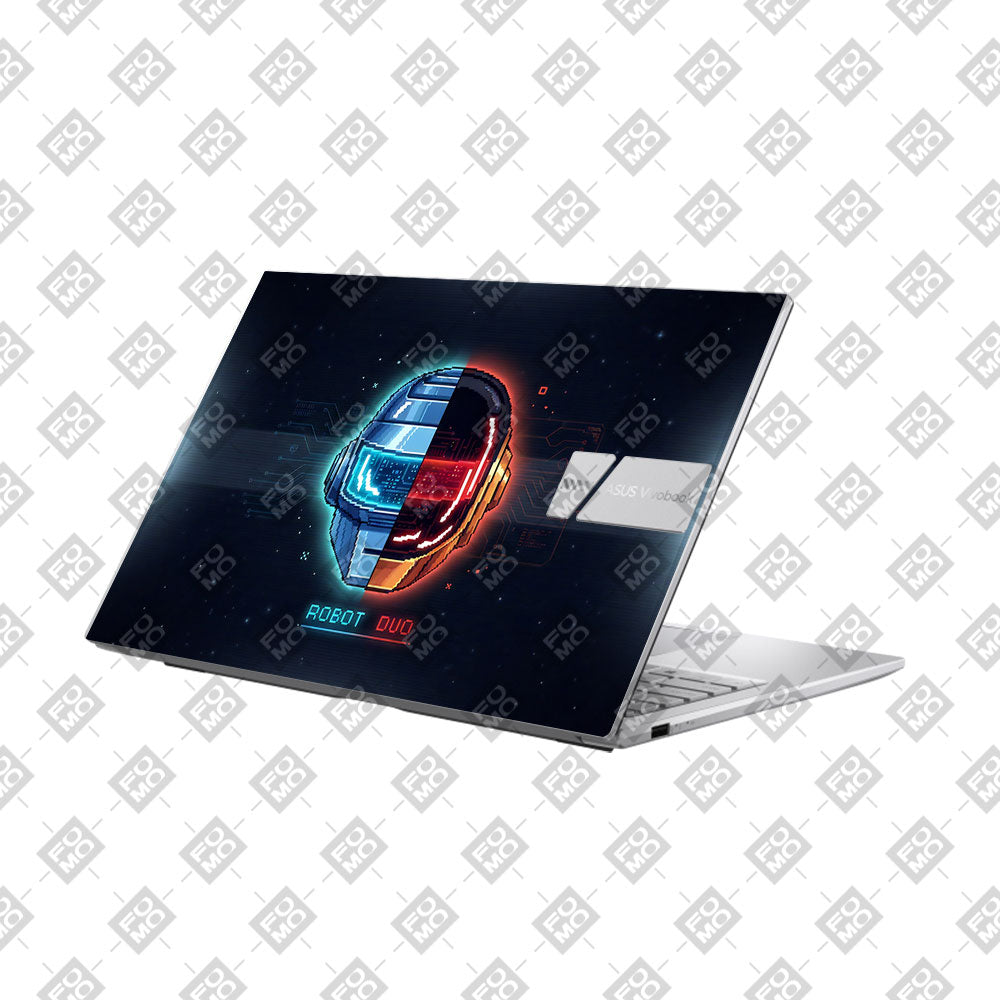 Robot Duo Asus VivoBook 15 X1504VA 3D Laptop Skin
