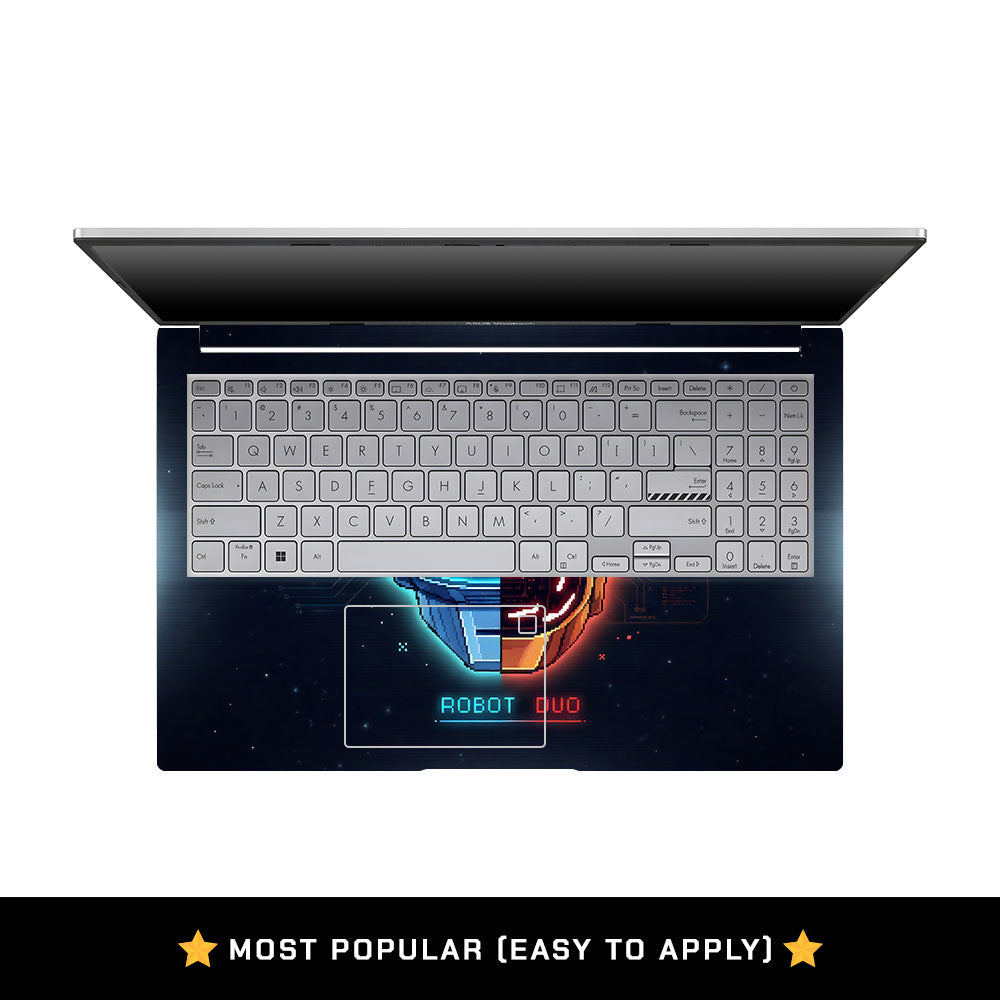Robot Duo Asus VivoBook 15 X1504VA 3D Laptop Skin